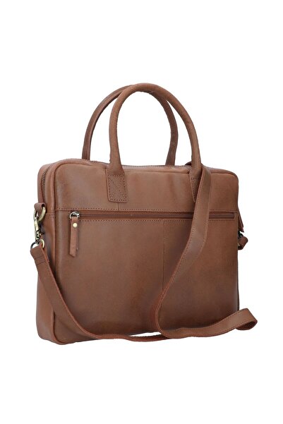 Burkely Vintage Jack Aktentasche Leder 37 cm Laptopfach