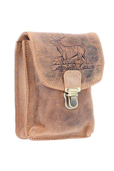 Greenburry Vintage Outdoor Gürteltasche Leder 11 cm