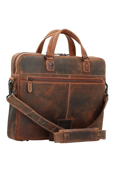 Jack Kinsky Baltimore 8 Aktentasche Leder 40 cm Laptop