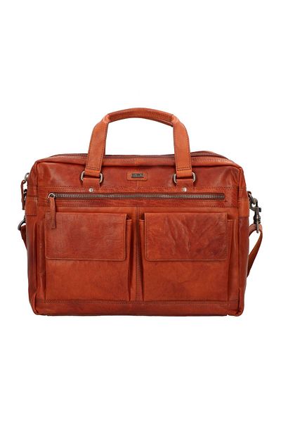 Spikes & Sparrow Aktentasche Leder 41 cm Laptop