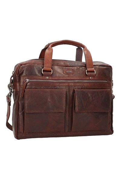 Spikes & Sparrow Aktentasche Leder 41 cm Laptop
