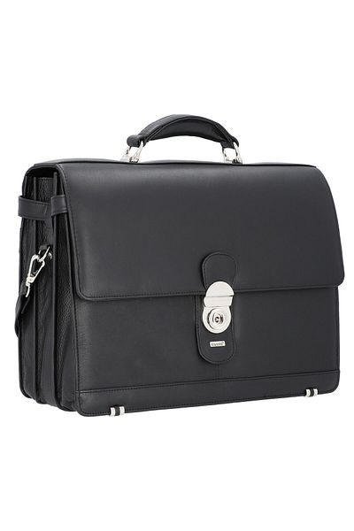 Alassio Monza Aktentasche Leder 38 cm Laptopfach