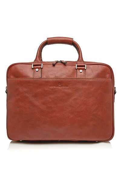 Castelijn & Beerens Verona Aktentasche RFID Leder 41 cm Laptopfach