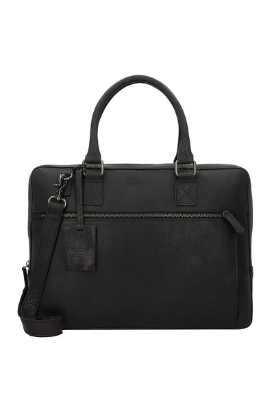 Burkely Starožitný Avery Aktentasche Leder 38 cm Laptop Fach