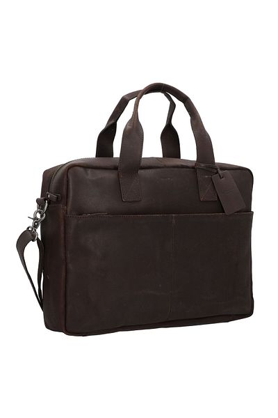 Burkely Vintage River Aktentasche Leder 41 cm Dizüstü Bilgisayar