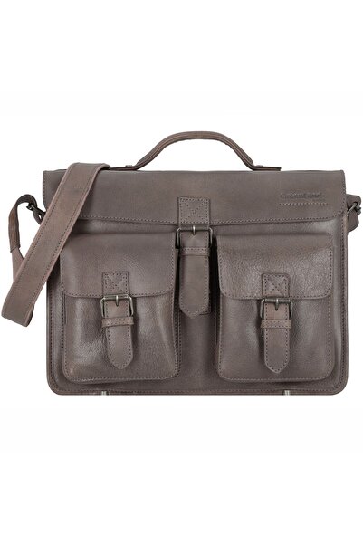 Greenland Nature Natur Aktentasche Leder 40 cm