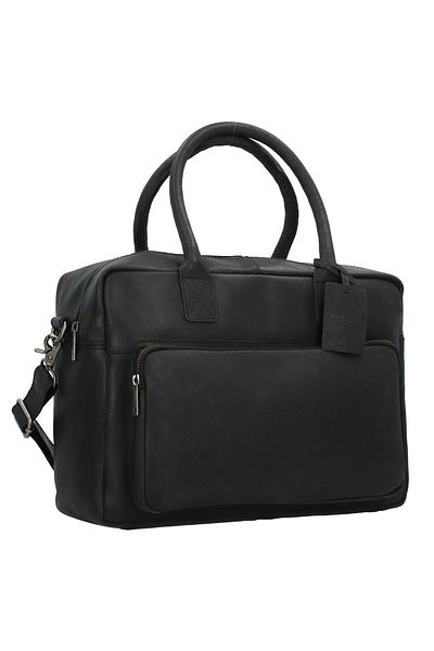 Burkely Vintage Mitch Aktentasche Leder 39 cm tvárový počítač