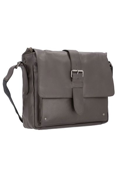 Pride and Soul Neo Messenger Tasche Leder 33 cm Dizüstü Bilgisayar Fach