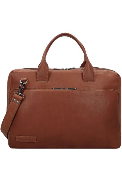 Plevier Struktur Petronas Aktentasche Leder 40 cm Laptopfach