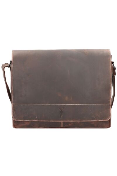 Jack Kinsky Baltimore 5 Messenger leather 38 cm