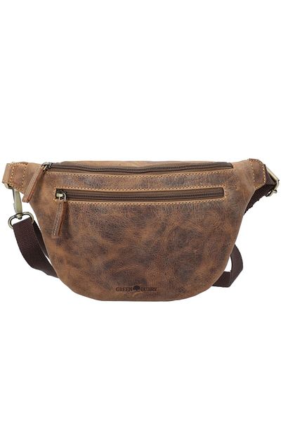 Greenburry Vintage Gürteltasche Leder 22 cm