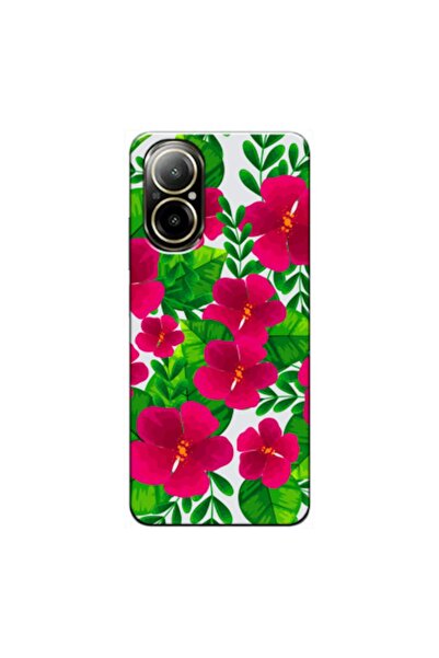 Zebana حافظة سيليكون متوافقة مع هاتف Realme 12 lite Spring Flowers 9 (مطبوعة)