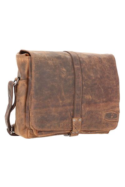 Pride and Soul Messenger Leder 37 cm Laptopfach