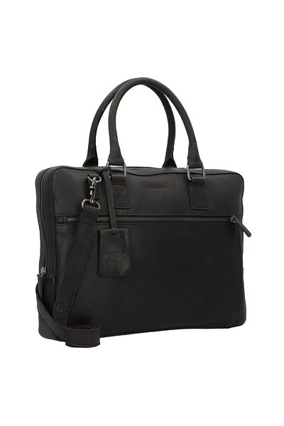 Burkely Starožitný Avery Aktentasche Leder 38 cm Laptop Fach