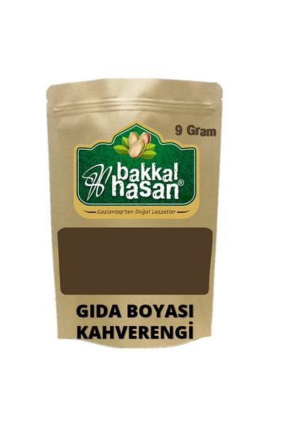 Bakkal Hasan Hasan Bakkal - Powder Brown Food Dye, 9 G, 1 Piece