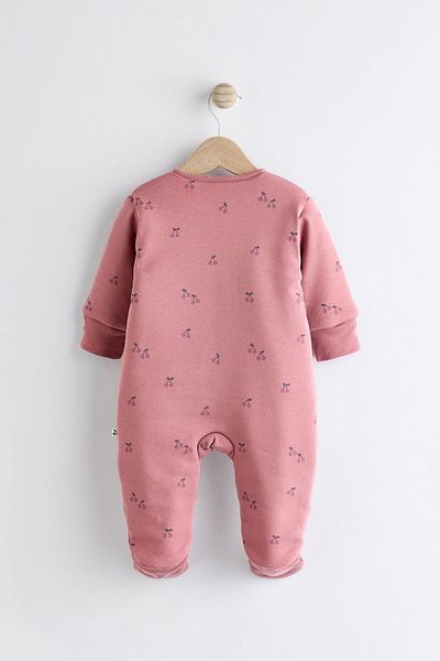 Next Baby Pink Baby Sleeping Bag - 100% Organic Cotton, 2.5 Tog Padded Alyn77746
