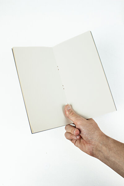 noft 11 x 21 cm Karton Kapaklı Defter - Travel Notebook Seyahat Defteri