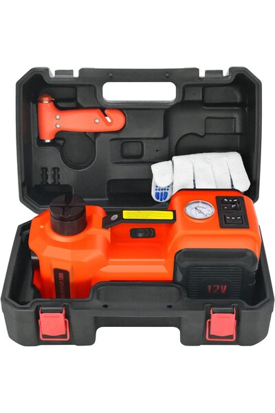 Genel Markalar 5 Ton Elektrikli Hidrolik Araba Krikosu Kiti Hızlı Lastik Deği...