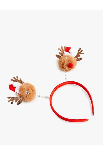 Koton New Year's Crown with Deer Applique Detail