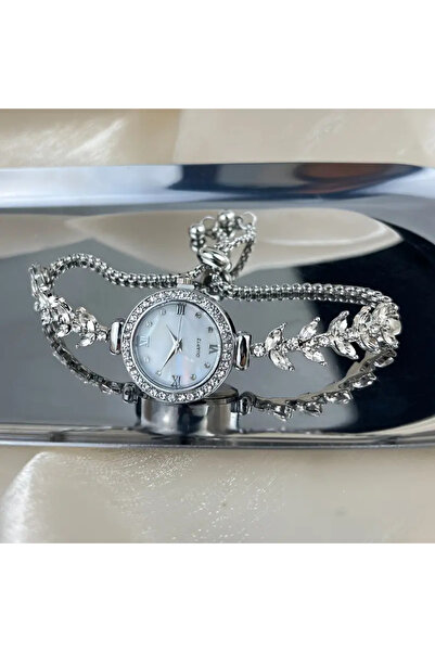 Zümrüt Toystore Luxury Gemstone Quartz Watch / Imported Wristwatch with Adjustable Bracelet