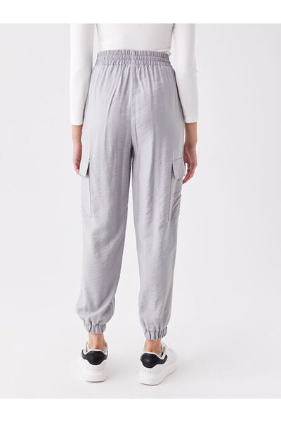 LC Waikiki Standard Fit Women's Cargo Pants with Elastic Waist