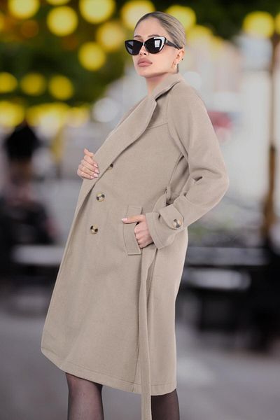 QUBERZ Arm Belted Stamp Beige