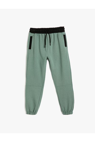 Koton Tepláky Jogger Color-Blocking Zvýšená bavlna
