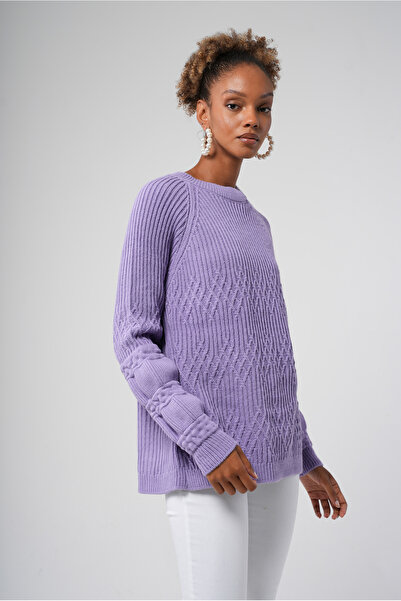 Hopoi Жіночий кашемірний пуховик з рукавами - HOP85015