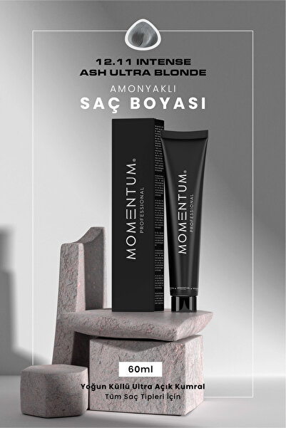 Momentum Saç Boyası Intense Ash Ultra Blonde 12.11 60 ml