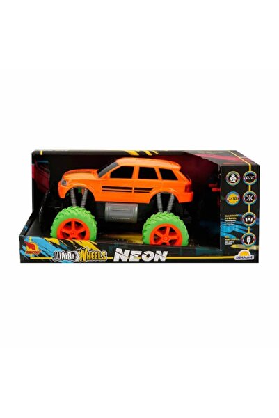 Suncon 1:18 Uzaktan Kumandalı Neon Jumbo Weels Usb Şarjlı Araba 26 Cm. - Turu...