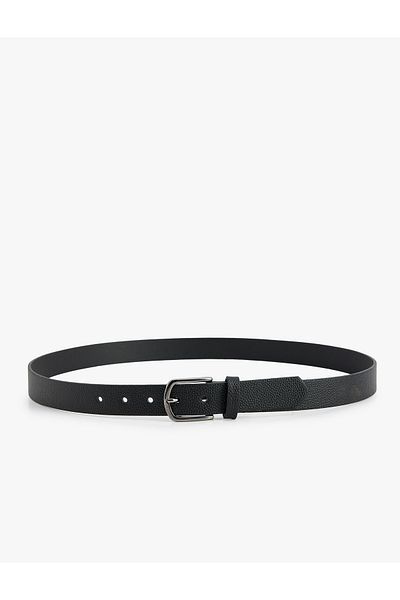 Koton Faux Leather Belt with Buckle