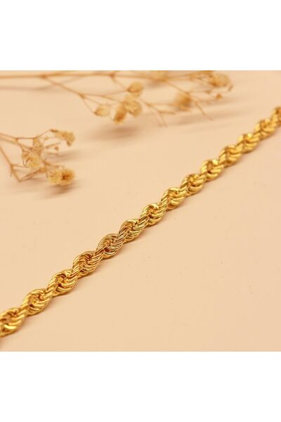 TAHAN MÜCEVHERAT Halat Modern Bileklik