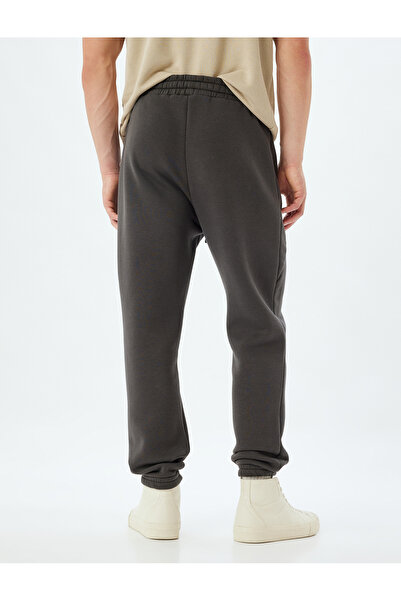 Koton Ανδρικό παντελόνι ανθρακί για ενήλικες - 5WAM40011MK