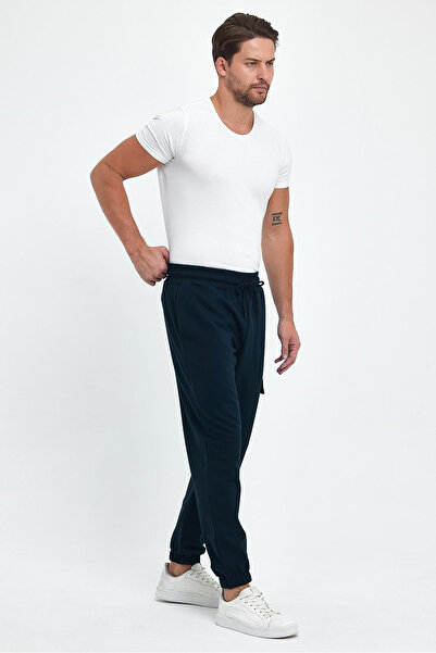 Avones Kargo Cepli 2 İplik Lacivert Eşofman Altı