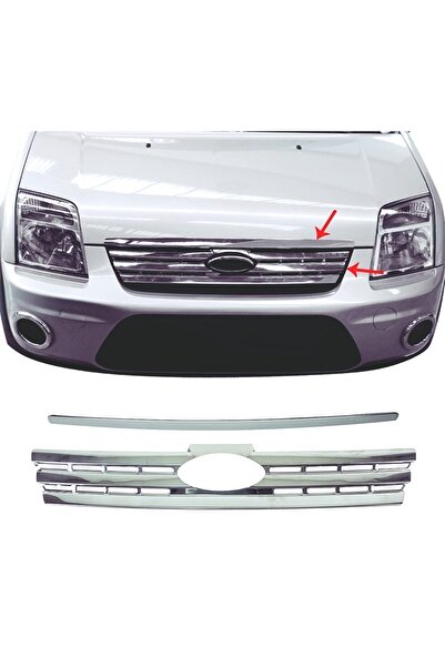 Genel Markalar Ford Connect Krom Ön Panjur 2 Prç 2009-2014 Arası P.çelik