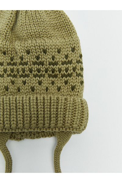 LC Waikiki Lw - Patterned Baby Boy Knitwear Beret