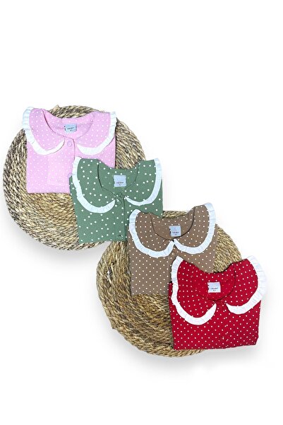 Cicimix Girl's Set with Crepe Point Shirt and Bollama Jeans Pantalon 1-4 Years