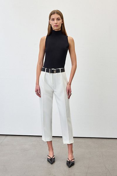 VATKALI Pleated Straight Cut Trousers