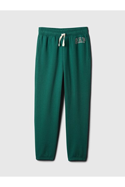 GAP Erkek Çocuk Yeşil Gap Logo Jogger Fleece Eşofman Altı