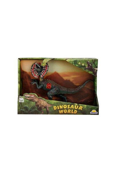 Sunman Dinosaur World Sesli Dinozorlar 23 cm 34545 Kırmızı Yele