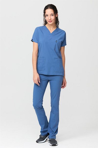 Çatı Medikal Ultralycra Spaniard - Costum pentru scrub pentru doctor din Lycra, uniformă chirurgicală (FEMEI), Ind