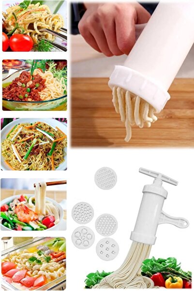 Kitchen Way جهاز صنع المعكرونة السباغيتي اليدوي ذو 5 رؤوس - KW-236 FMA 000012