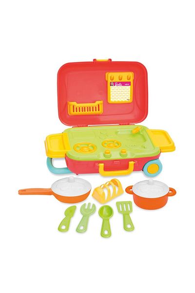 DEDE Barbie Kitchen Set - My Suitcase 03478
