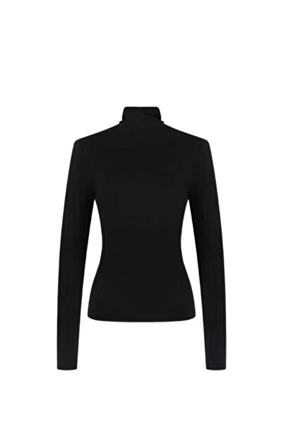 La Sarta Sintra Jersey Black Turtleneck Body