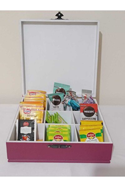 Altınyapı Hobi Market Sweethome Tea Bag Dusty Rose 26X26X8 cm