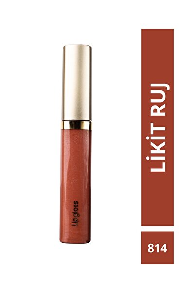 KAJAL Likit Dudak Parlatıcısı Ruj & Liquid Lipstick NO:814