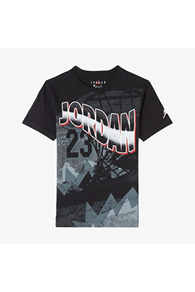 Nike Jordan Jumpman Play Çocuk Siyah Günlük T-Shirt