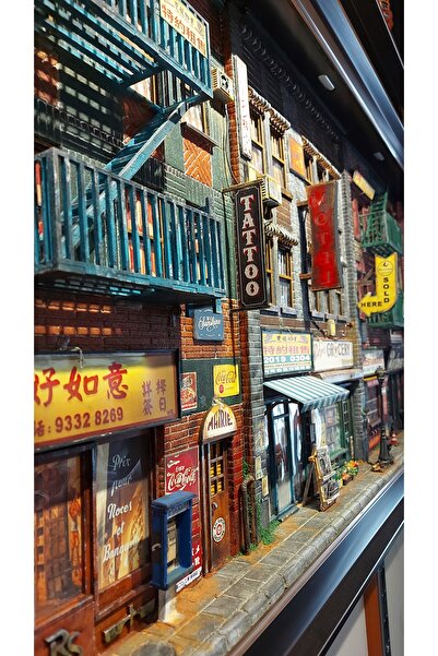 EL YAPIMI Diorama Çin Mahallaesi