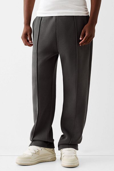 Bershka Wide leg plush trousers