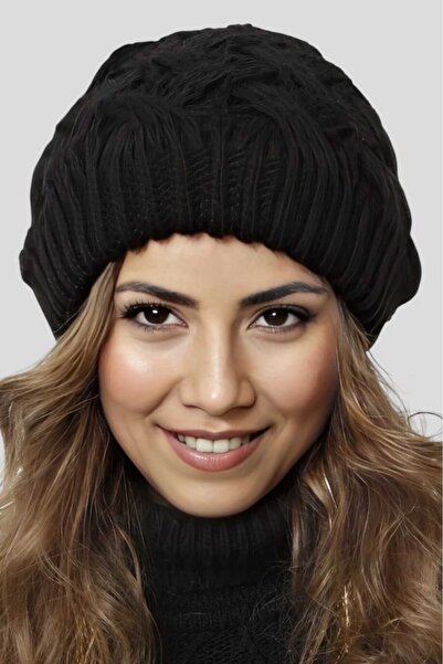 Trenderrs Γυναικείο πλεκτό καπέλο με φόδρα
